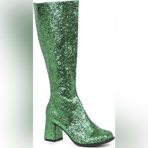 Ellie Shoes Women's 3" Glittering Go-Go Boots size 6
